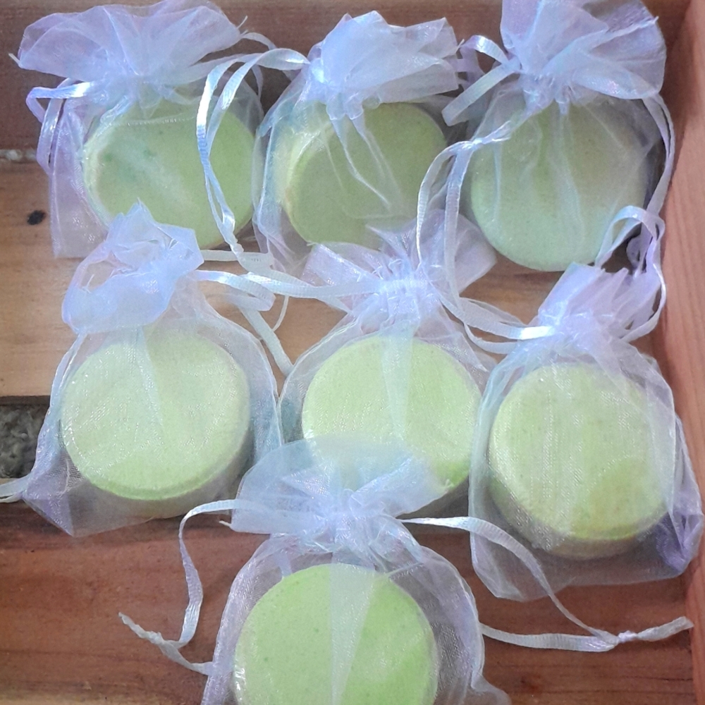 Dynamic Ascension Lemon Mint Shower Steamers 7oz total